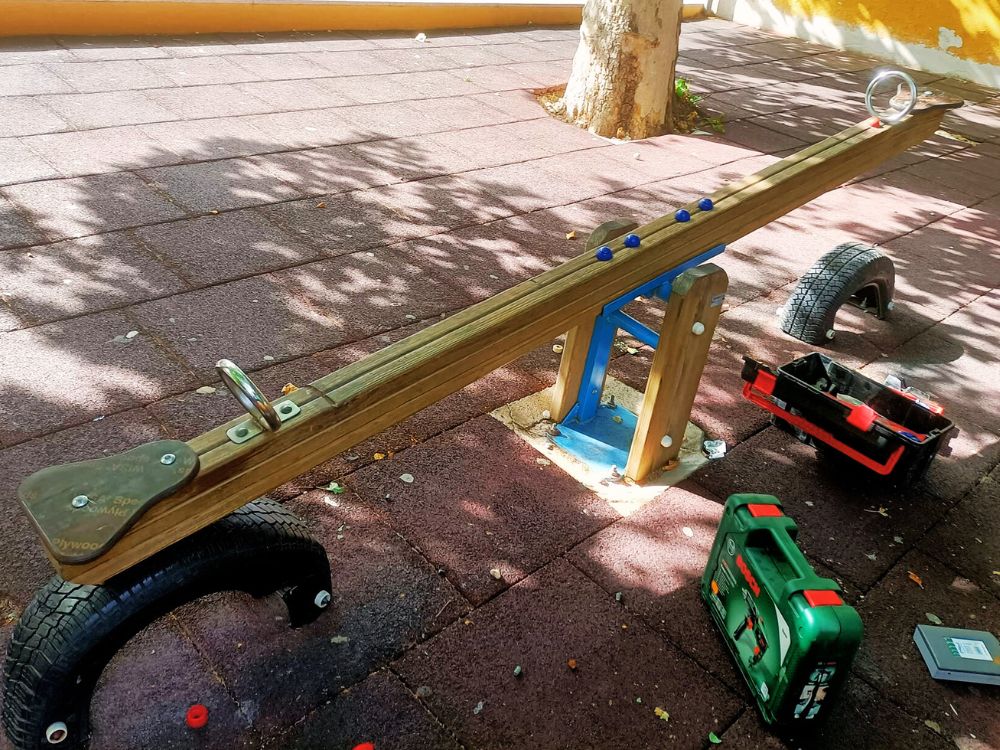 REPARACION DE PARQUES INFANTILES - MADEAN